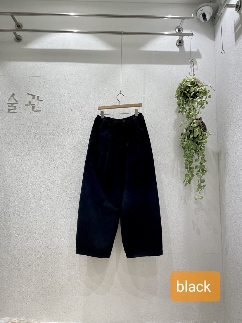 GALLERY-A韓國代購㊣女裝新品時尚人氣真品休閑休閑褲雙排扣GALLERY休閑褲圖色3黑色