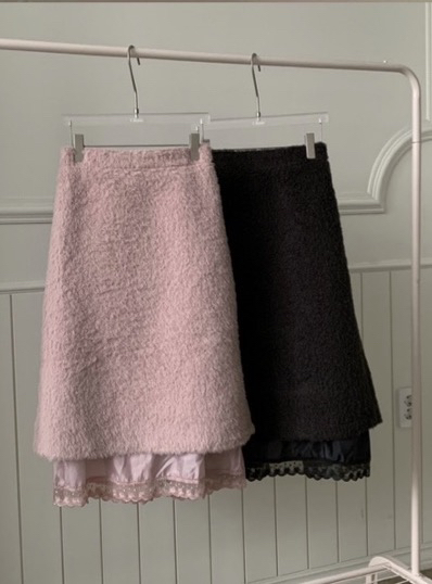 CLODE東大門㊣代購女裝新品真品休閑職業時尚長裙馬海毛雙層CLODE長裙