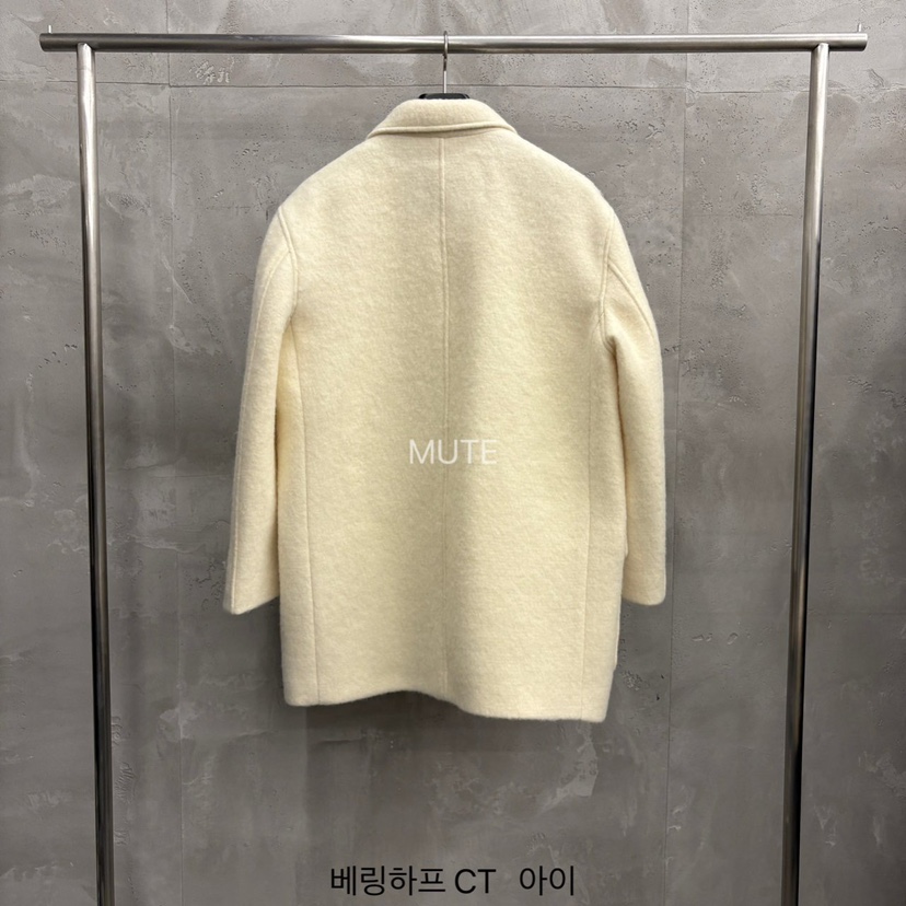 MUTE-P東大門㊣代購女裝新款職業真品熱賣休閑時尚短款大衣MUTE短款大衣