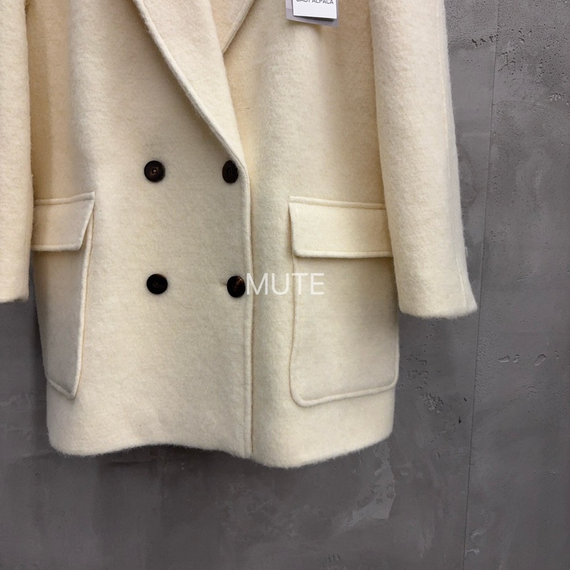 MUTE-P東大門㊣代購女裝新款職業真品熱賣休閑時尚短款大衣MUTE短款大衣