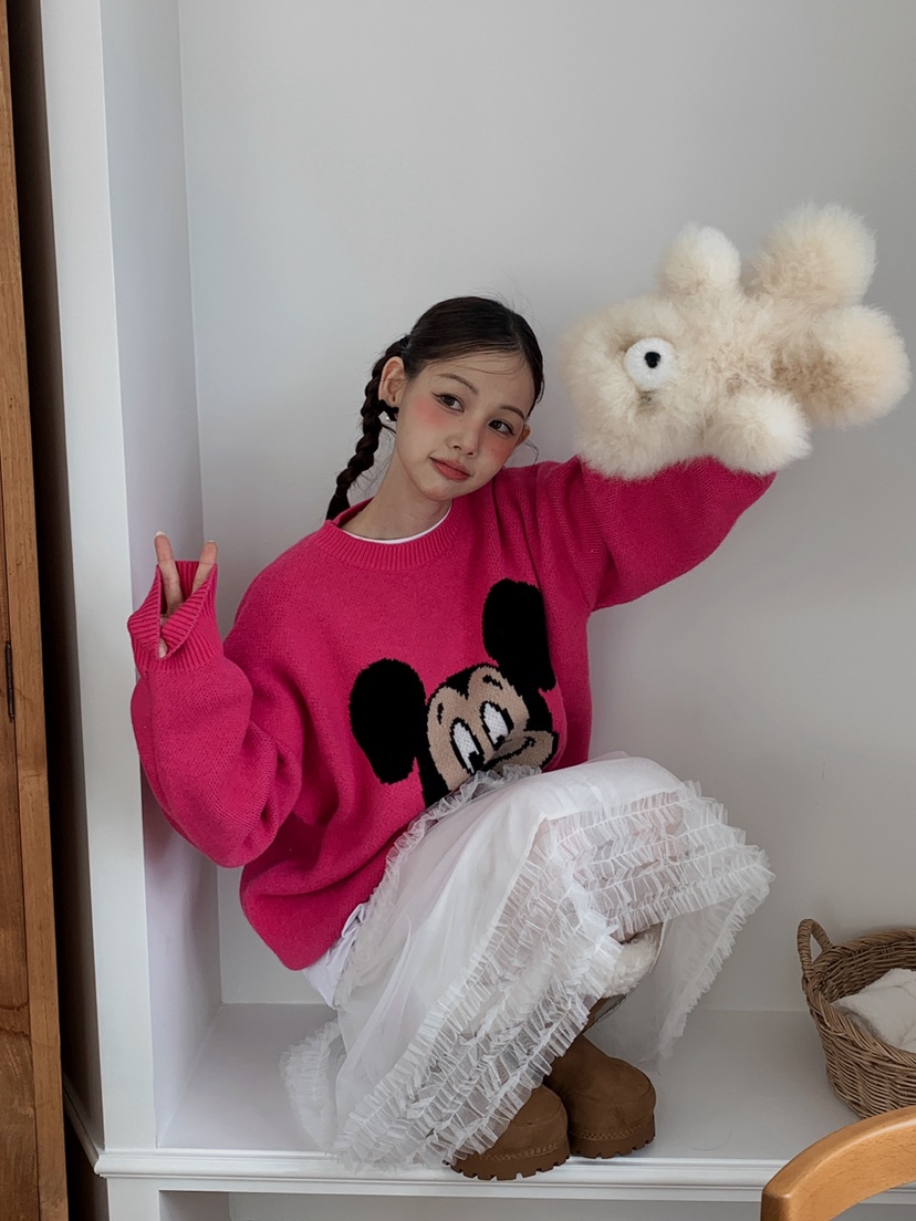 JKICHI韓國代購㊣女士新品熱賣25秋冬人氣時尚推薦真品毛衣JKICHI毛衣