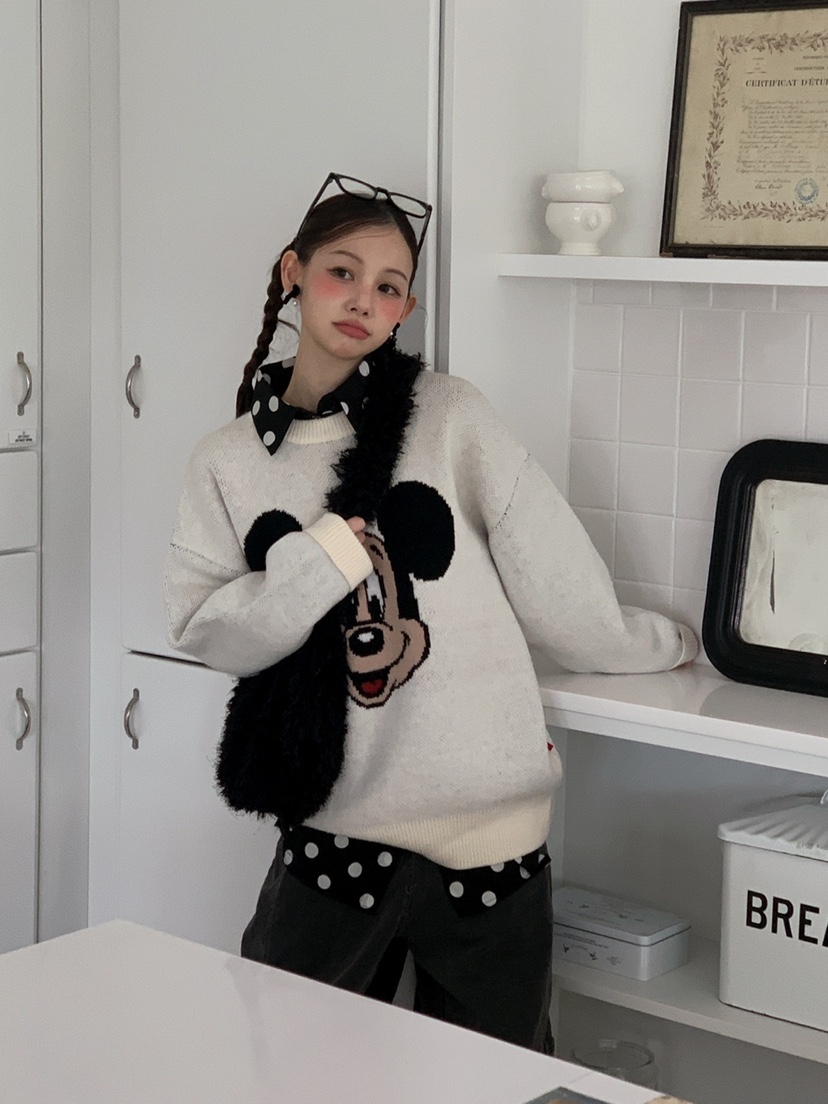 JKICHI韓國代購㊣女士新品熱賣25秋冬人氣時尚推薦真品毛衣JKICHI毛衣