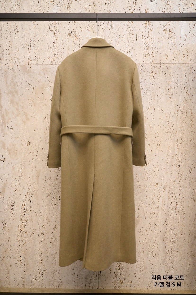 BLOSSOM東大門㊣實拍女士新品推薦人氣25秋冬中長款大衣含腰帶BLOSSOM中長款大衣