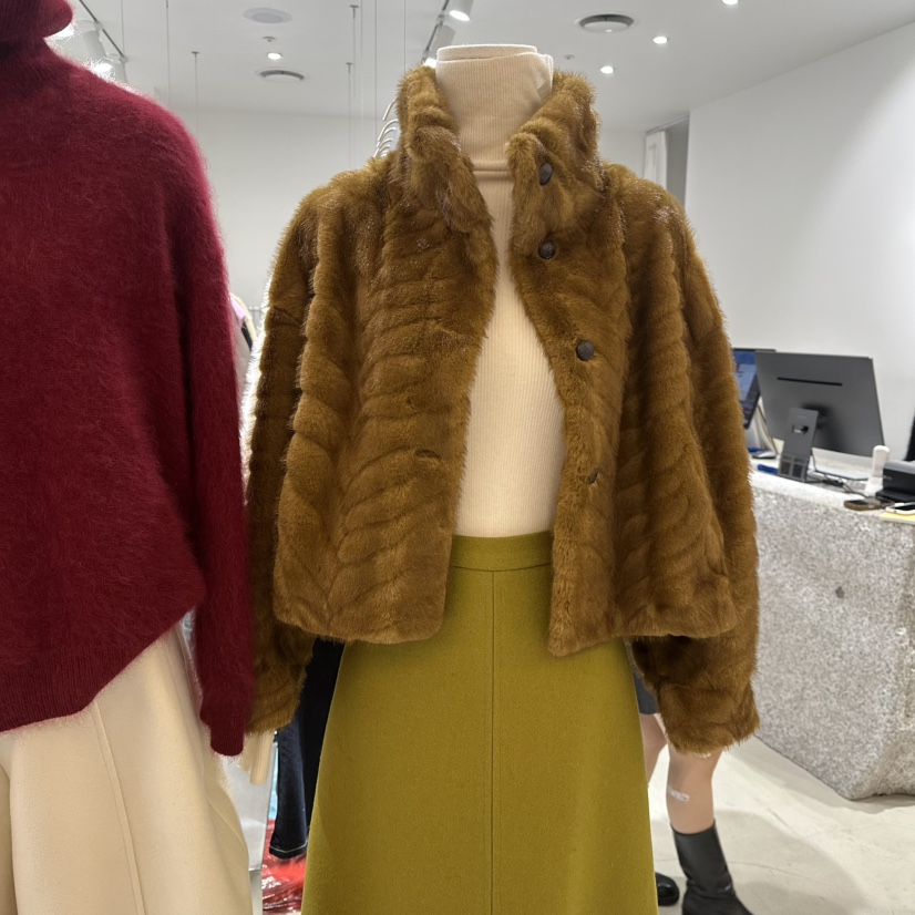 NEROLI 36東大門㊣直郵女士新款真品25秋冬休閑人氣短款大衣NEROLI 36短款大衣圖色2