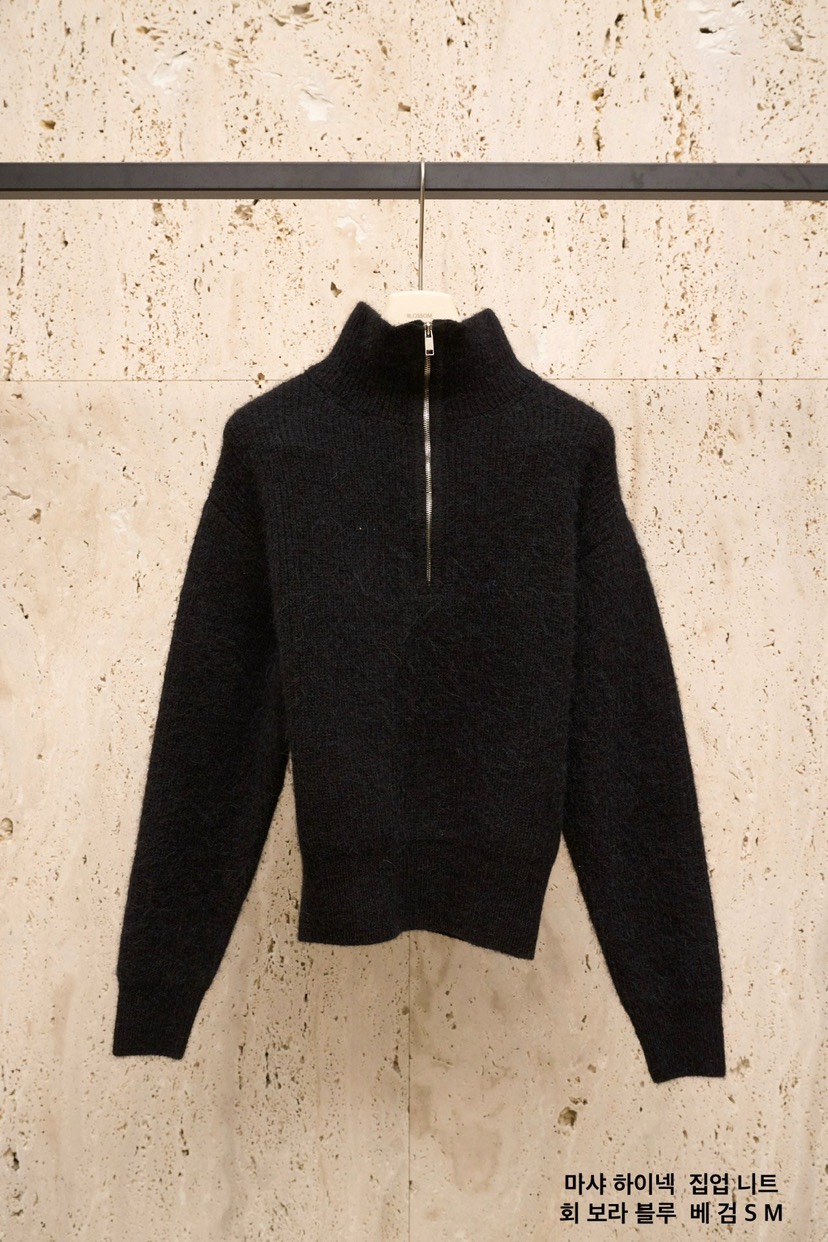 BLOSSOM東大門㊣實拍女士新品熱賣時尚25秋冬針織衫高領拉鏈衫BLOSSOM針織衫圖色5