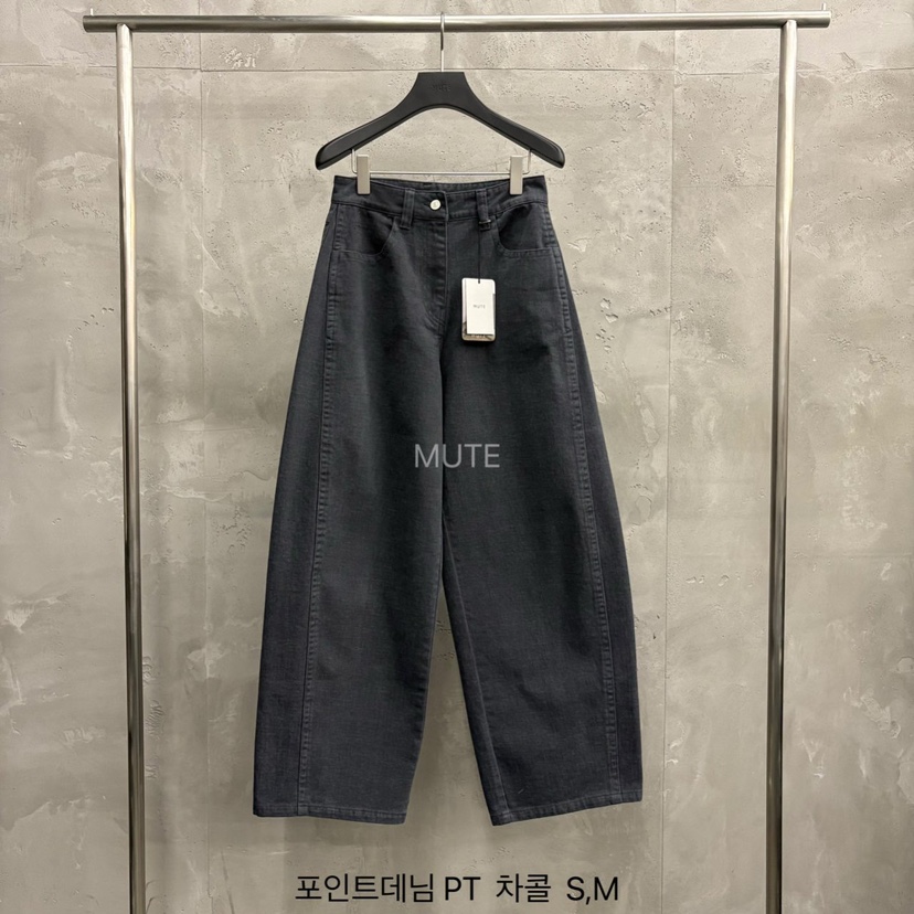 MUTE-P韓國直郵㊣女士新款職業真品休閑25秋冬熱賣推薦休閑褲MUTE休閑褲圖色2墨色