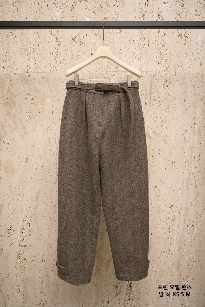 BLOSSOM東大門㊣實拍女士新款真品推薦熱賣人氣休閑褲含腰帶BLOSSOM休閑褲圖色1