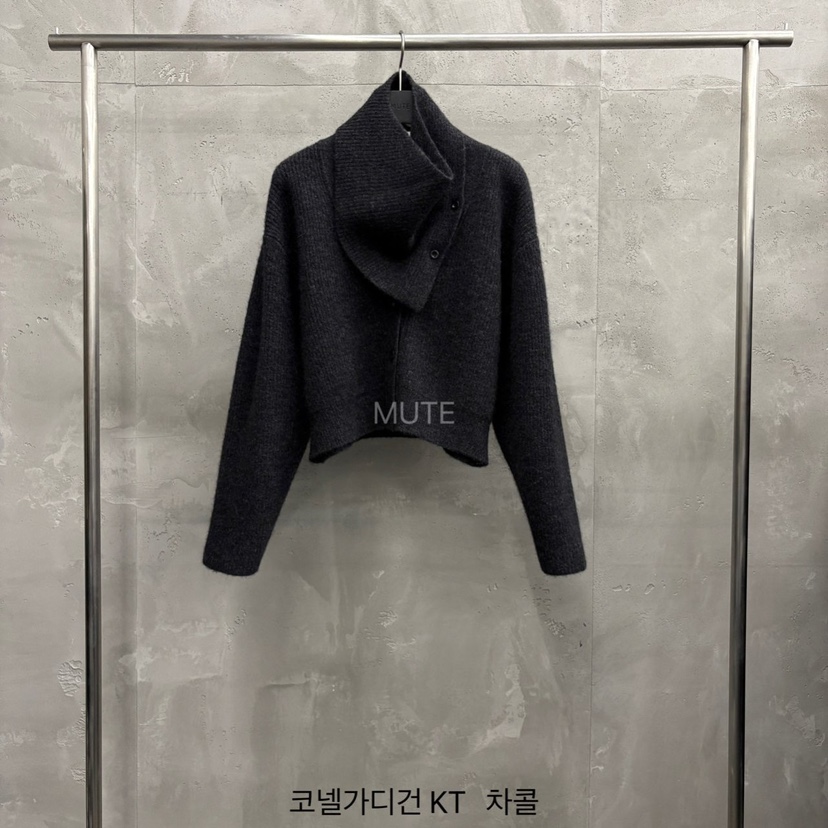 MUTE-P東大門㊣代購女士新品休閑職業真品毛衣羊毛衫含圍巾MUTE毛衣圖色4