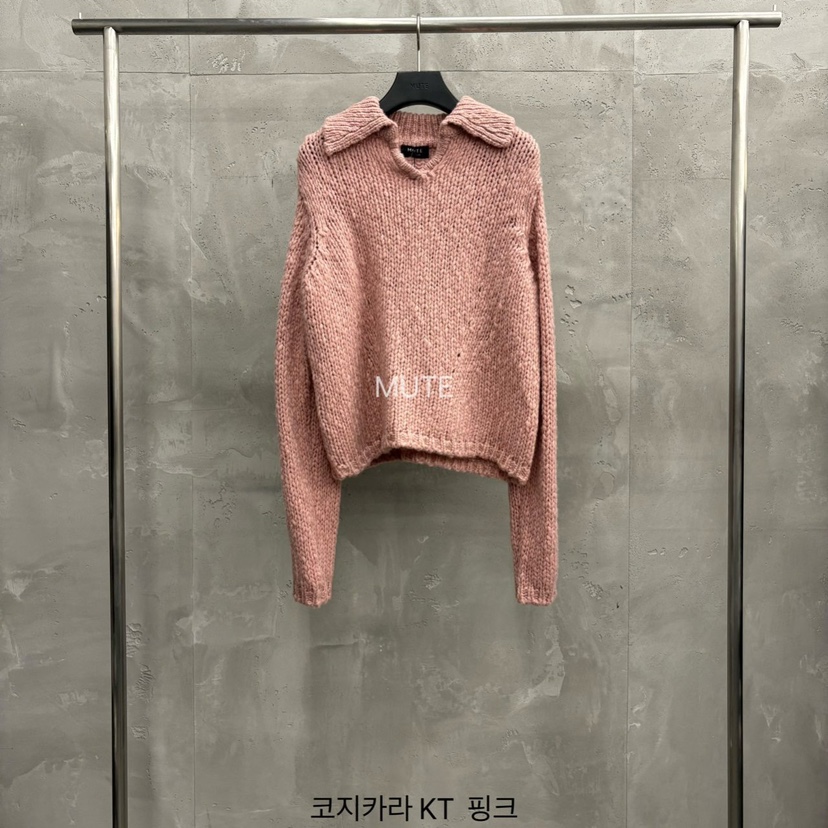 MUTE-P韓國直郵㊣女士新品25秋冬休閑人氣時尚熱賣職業毛衣MUTE毛衣圖色3