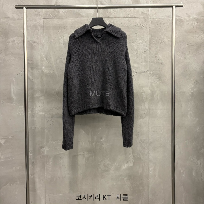 MUTE-P韓國直郵㊣女士新品25秋冬休閑人氣時尚熱賣職業毛衣MUTE毛衣圖色4