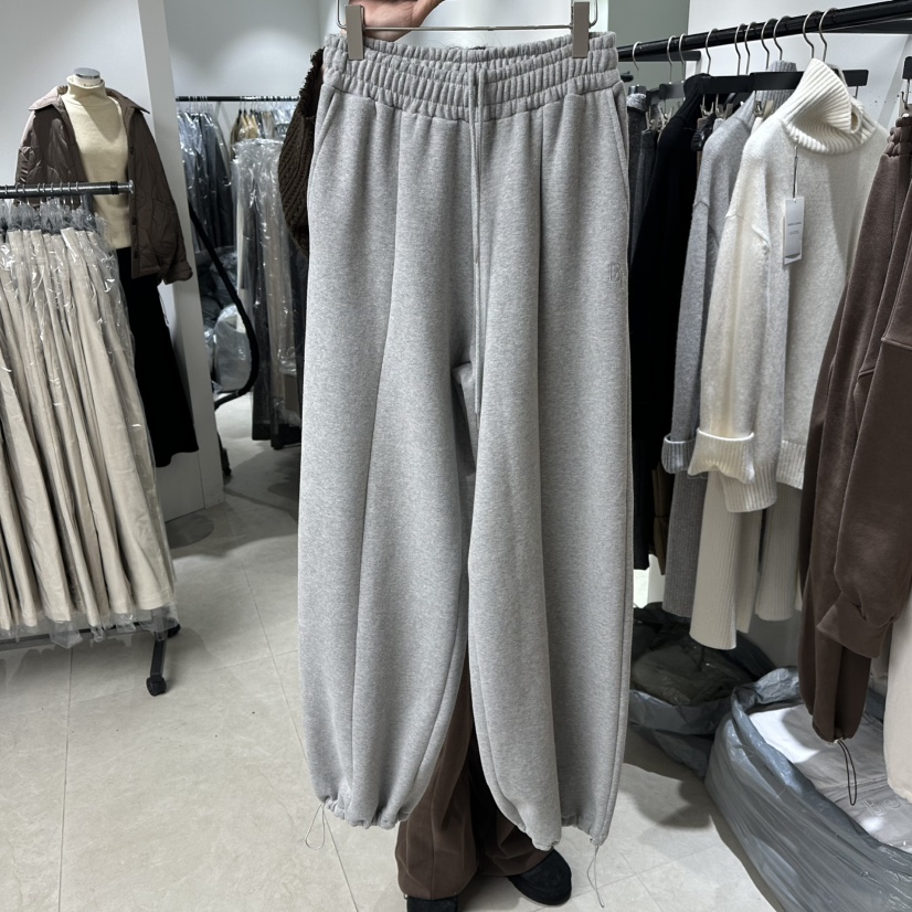 BETHEL東大門㊣直郵女裝新款人氣休閑熱賣25秋冬休閑褲加絨絎縫BETHEL休閑褲圖色1