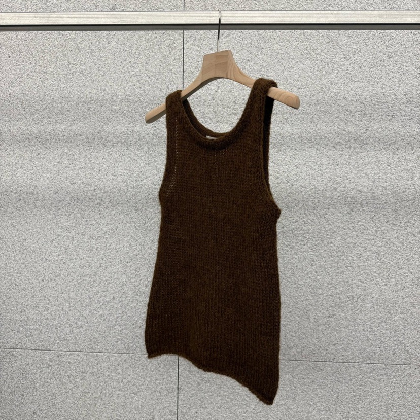 AT THE BAGEL東大門㊣代購女士新款職業休閑人氣吊帶背心AT THE BAGEL吊帶/背心圖色3卡其棕