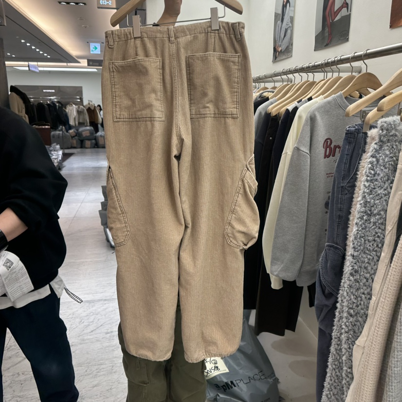 CHAV韓國代購㊣女裝新品職業時尚熱賣人氣真品休閑褲工裝褲CHAV休閑褲