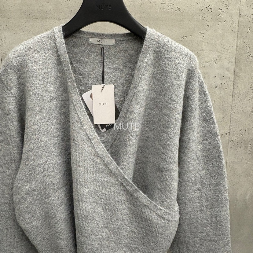 MUTE-P東大門㊣代購女士新款推薦真品25秋冬職業休閑熱賣毛衣MUTE毛衣