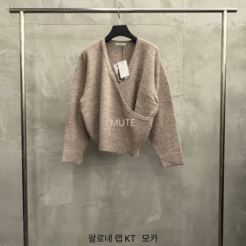MUTE-P東大門㊣代購女士新款推薦真品25秋冬職業休閑熱賣毛衣MUTE毛衣圖色2