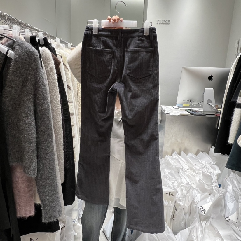 NUESE東大門㊣實拍女士新品職業25秋冬時尚人氣真品休閑休閑褲NUESE休閑褲