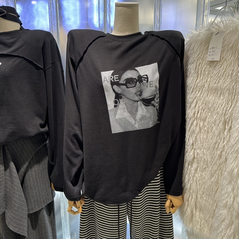 HERTZ-P東大門㊣代購女士新品熱賣職業推薦時尚25秋冬長袖T恤HERTZ-P長袖T恤圖色3