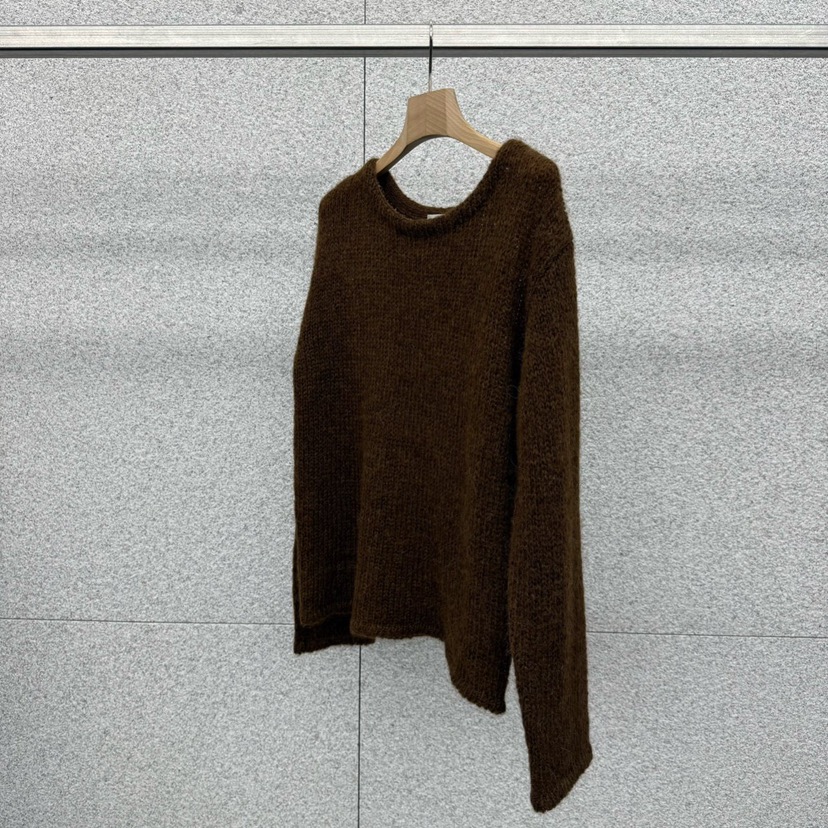 AT THE BAGEL東大門㊣實拍女士新款時尚休閑真品推薦毛衣AT THE BAGEL毛衣圖色2卡其棕色