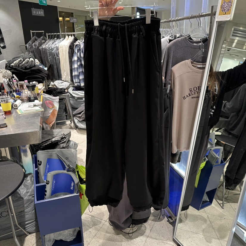 HERTZ-P韓國直郵㊣女裝新品時尚熱賣推薦真品人氣職業休閑褲HERTZ-P休閑褲圖色2黑色