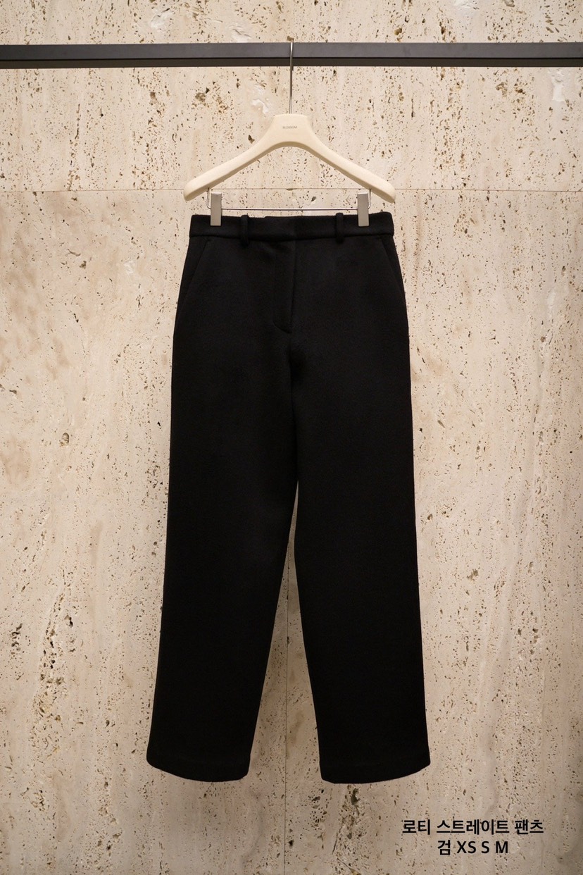 BLOSSOM韓國代購㊣女士新品真品休閑25秋冬時尚推薦職業休閑褲BLOSSOM休閑褲圖色1