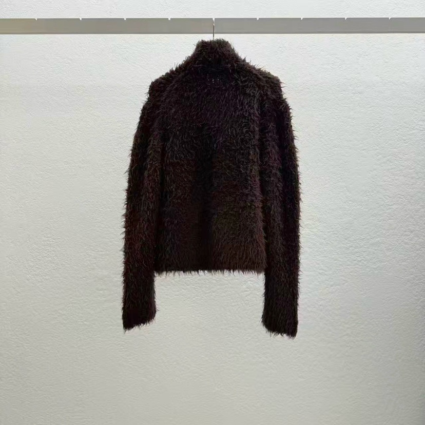 STATEMENT東大門㊣直郵女裝新款時尚25秋冬人氣真品毛衣拉鏈STATEMENT毛衣