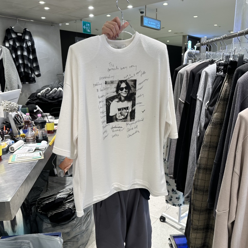 HERTZ-P東大門㊣直郵女裝新款25秋冬時尚熱賣真品職業人氣T恤HERTZ-PT恤圖色1