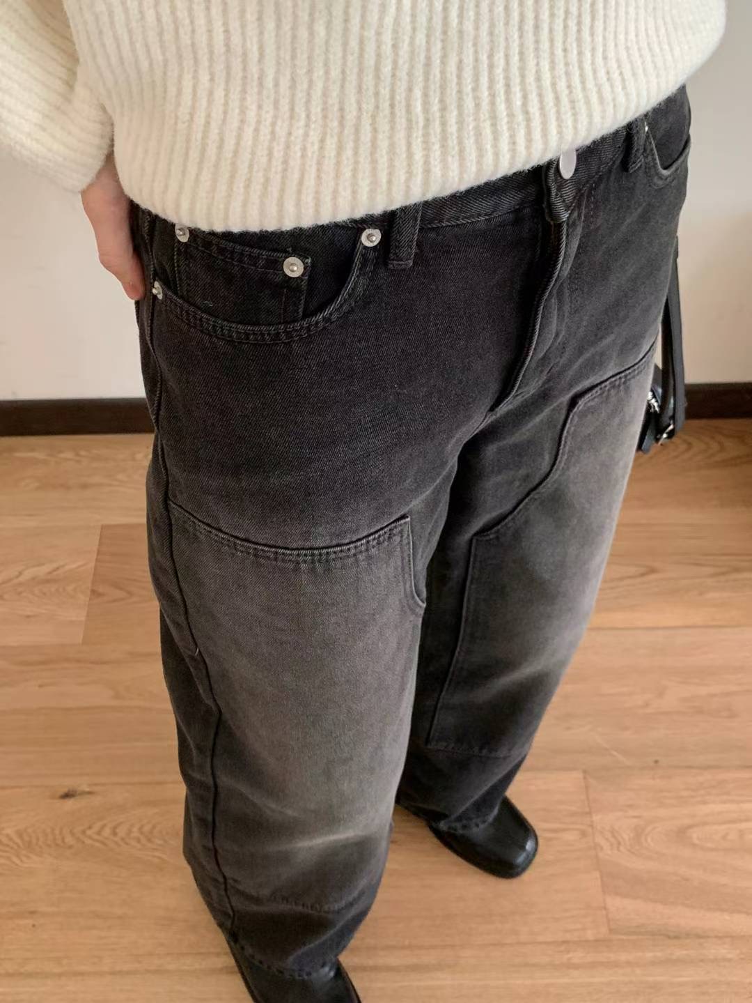 COREBLUE東大門㊣實拍女士新款人氣休閑25秋冬推薦熱賣牛仔褲like core/COREBLUE牛仔褲