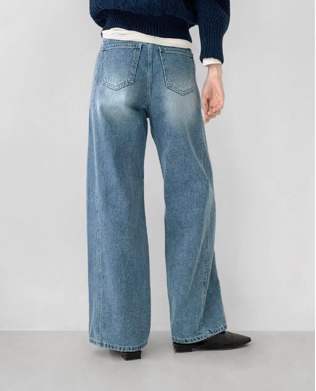 COREBLUE東大門㊣實拍女裝新款熱賣職業真品休閑25秋冬牛仔褲like core/COREBLUE牛仔褲