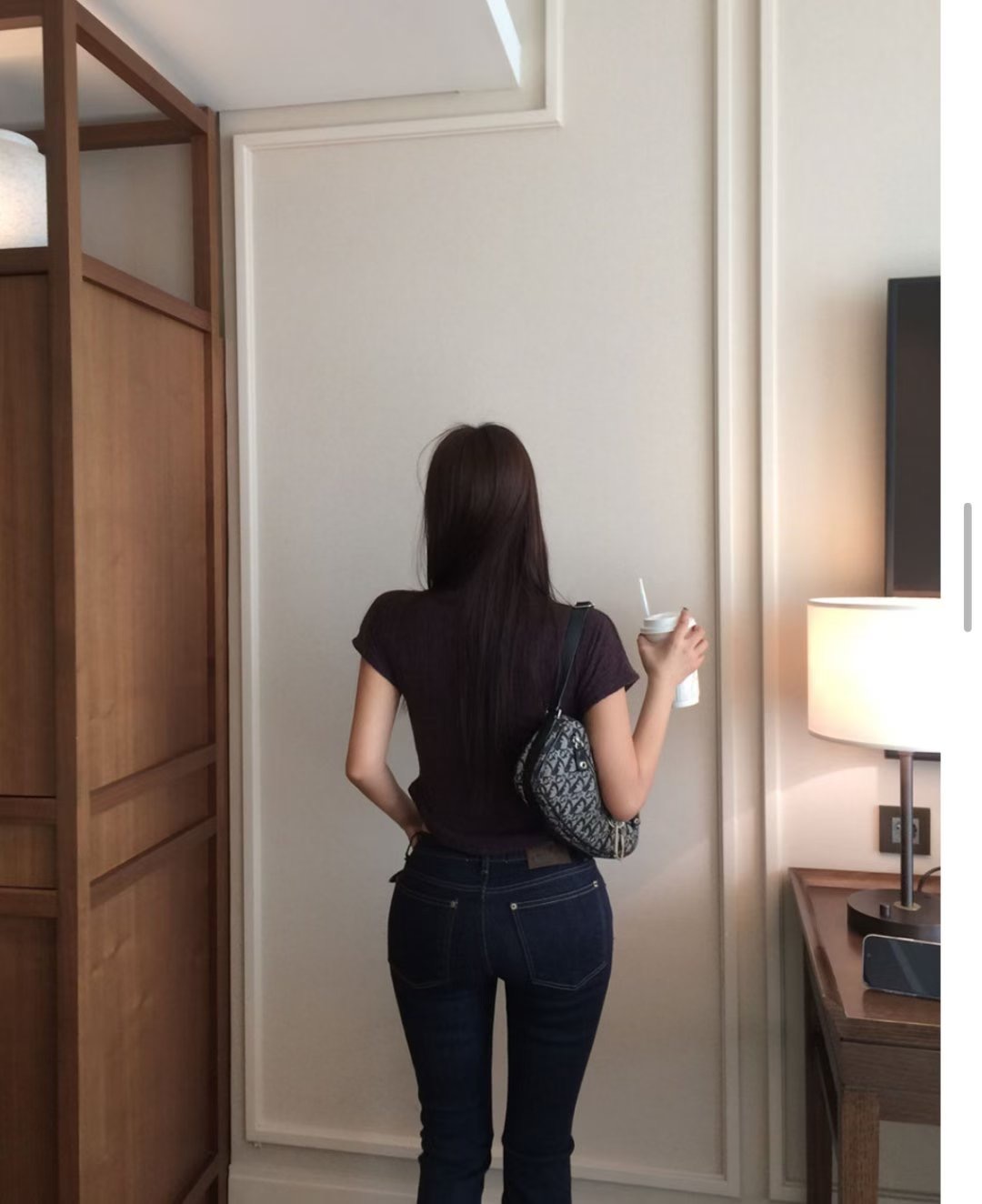 BLUESTAR韓國直郵㊣女裝新款25秋冬熱賣真品時尚人氣職業T恤BLUESTERT恤