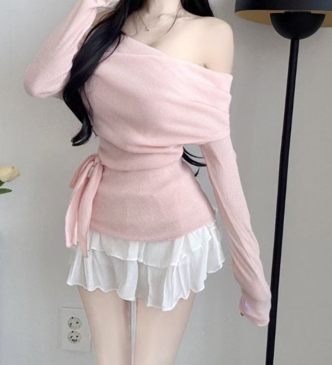 BLUESTAR韓國直郵㊣女裝新款人氣休閑時尚25秋冬職業長袖T恤BLUESTER長袖T恤圖色2