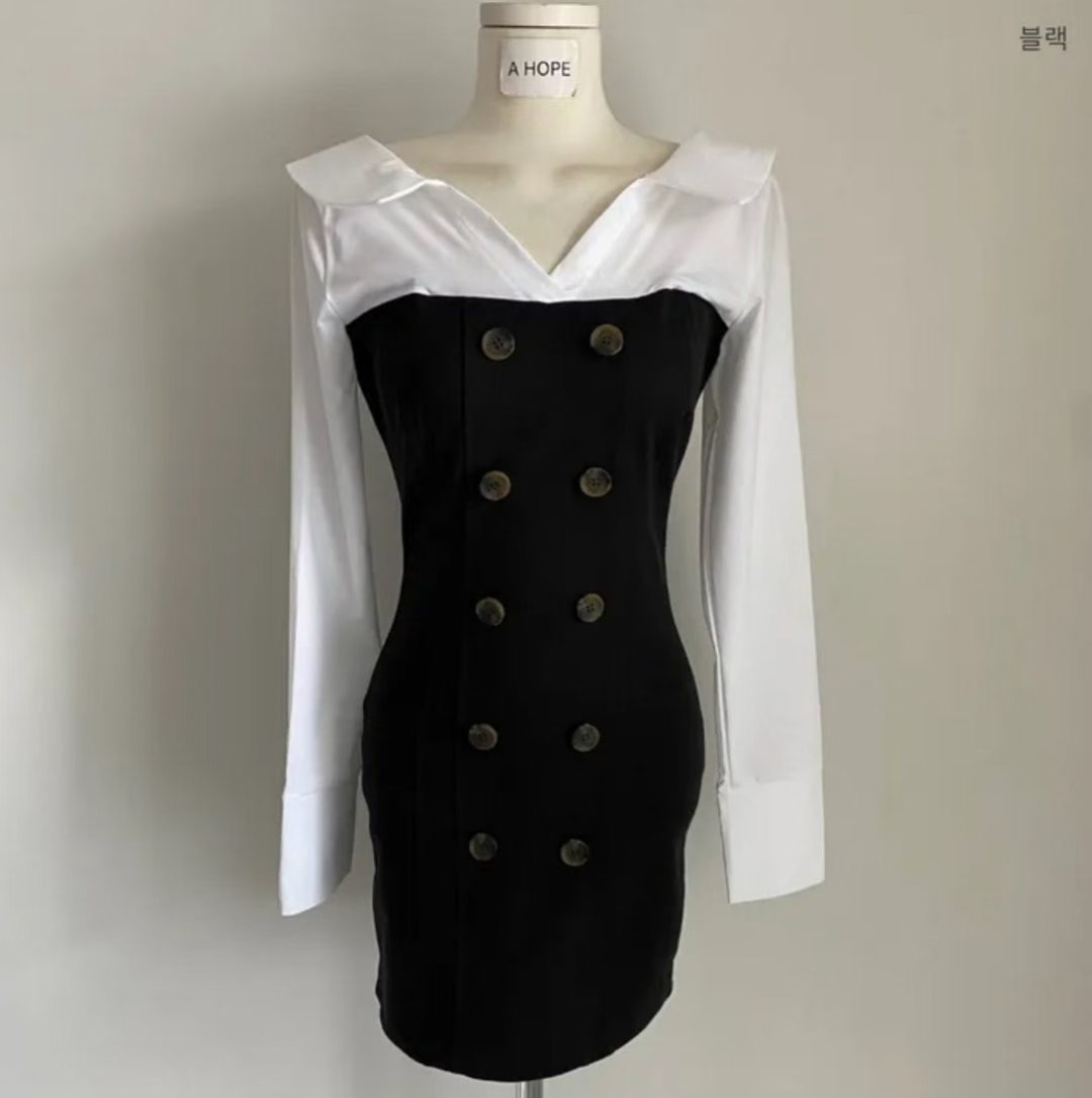 BLUESTAR東大門㊣代購女士新款推薦時尚休閑人氣真品連衣裙BLUESTER連衣裙圖色2