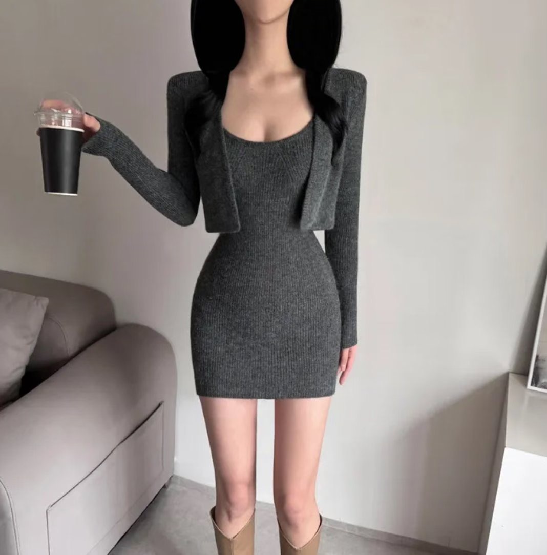 BLUESTAR東大門㊣實拍女裝新款時尚人氣休閑真品25秋冬套裝BLUESTER套裝