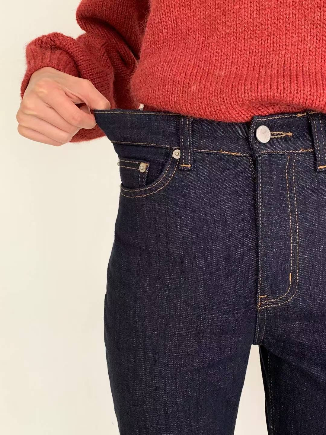 COREBLUE韓國代購㊣女裝新款休閑真品25秋冬推薦熱賣牛仔褲like core/COREBLUE牛仔褲