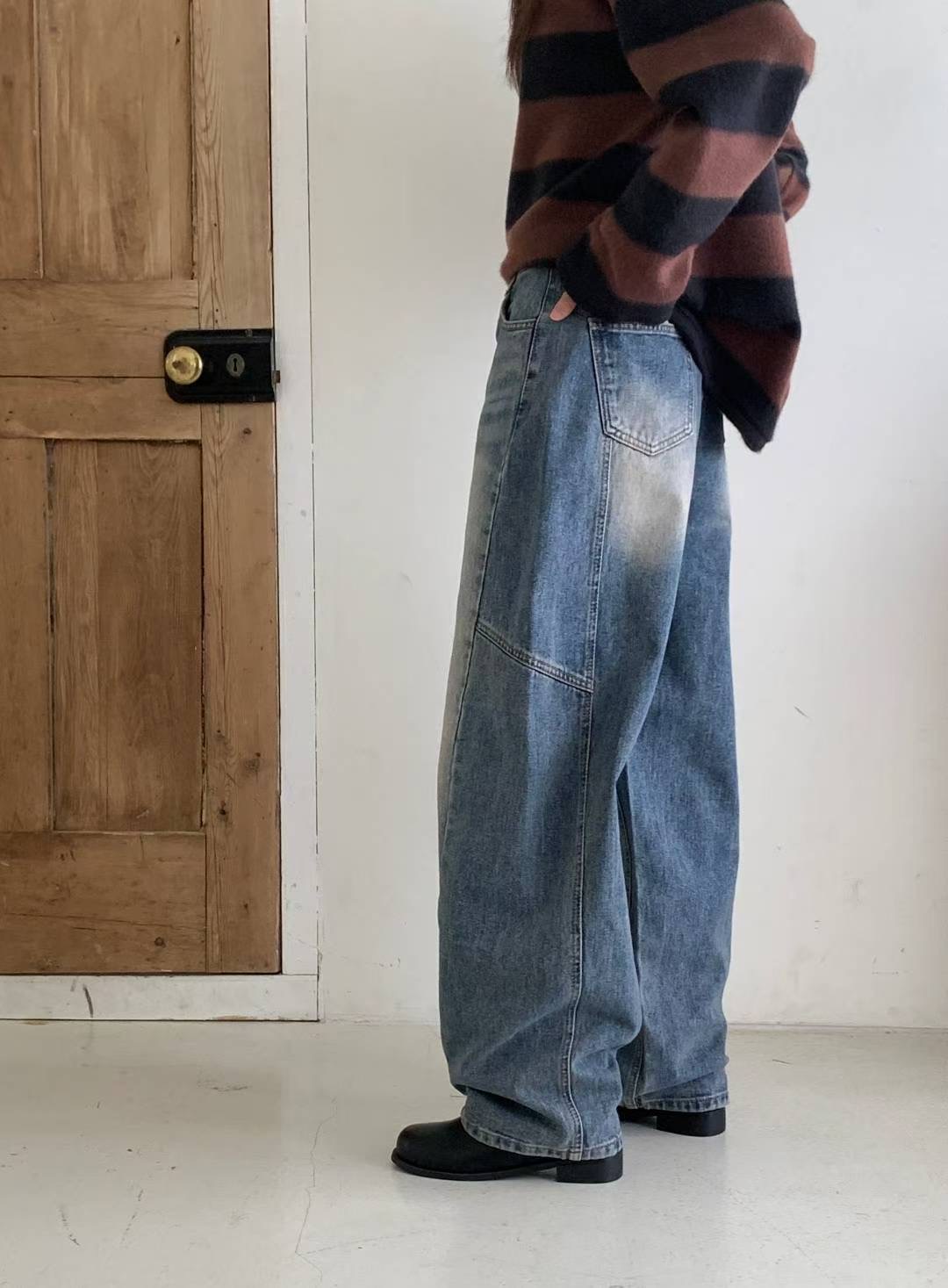 COREBLUE東大門㊣直郵女裝新品熱賣真品休閑25秋冬推薦牛仔褲like core/COREBLUE牛仔褲