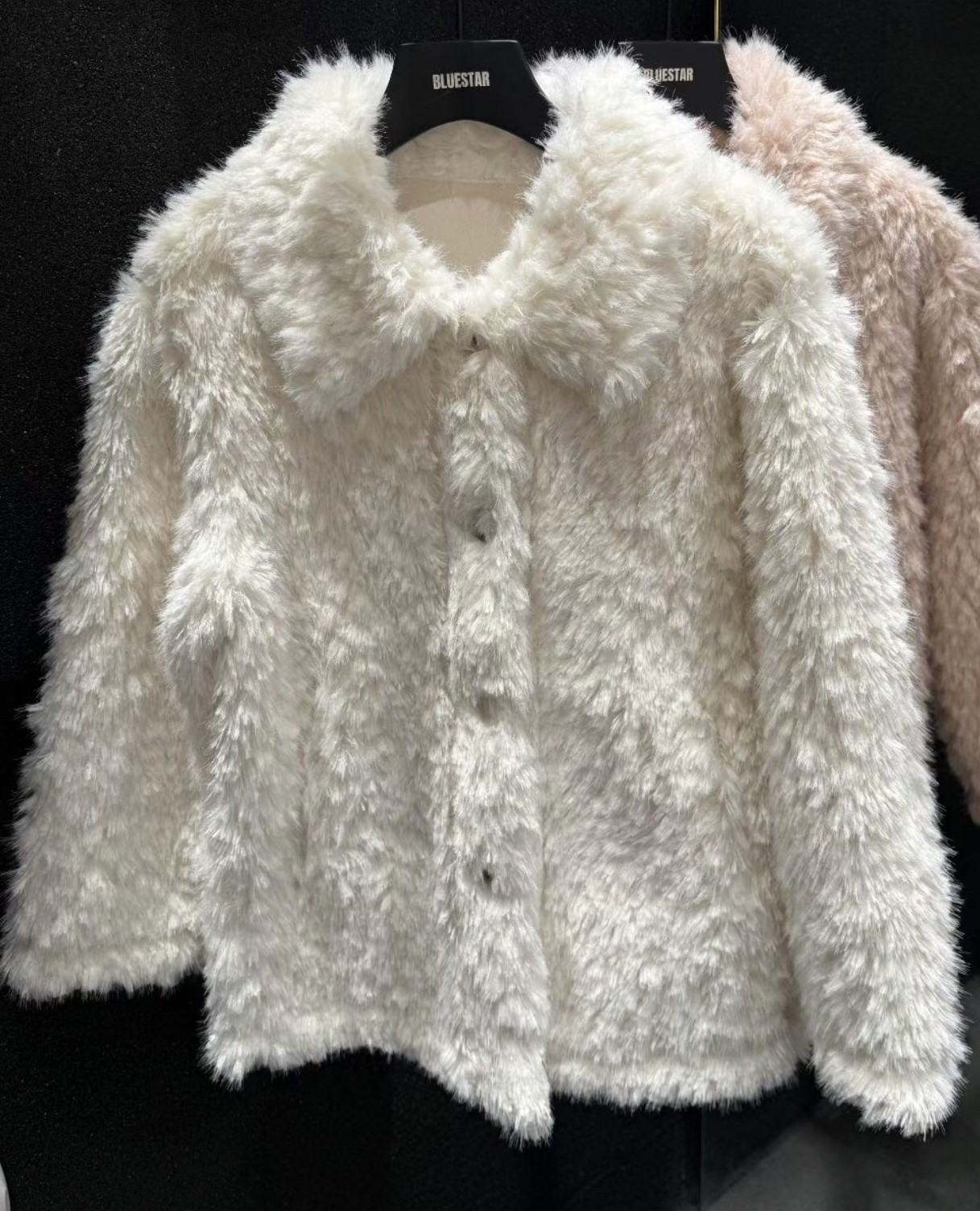 BLUESTAR韓國代購㊣女士新款時尚推薦人氣真品25秋冬短款大衣BLUESTER短款大衣