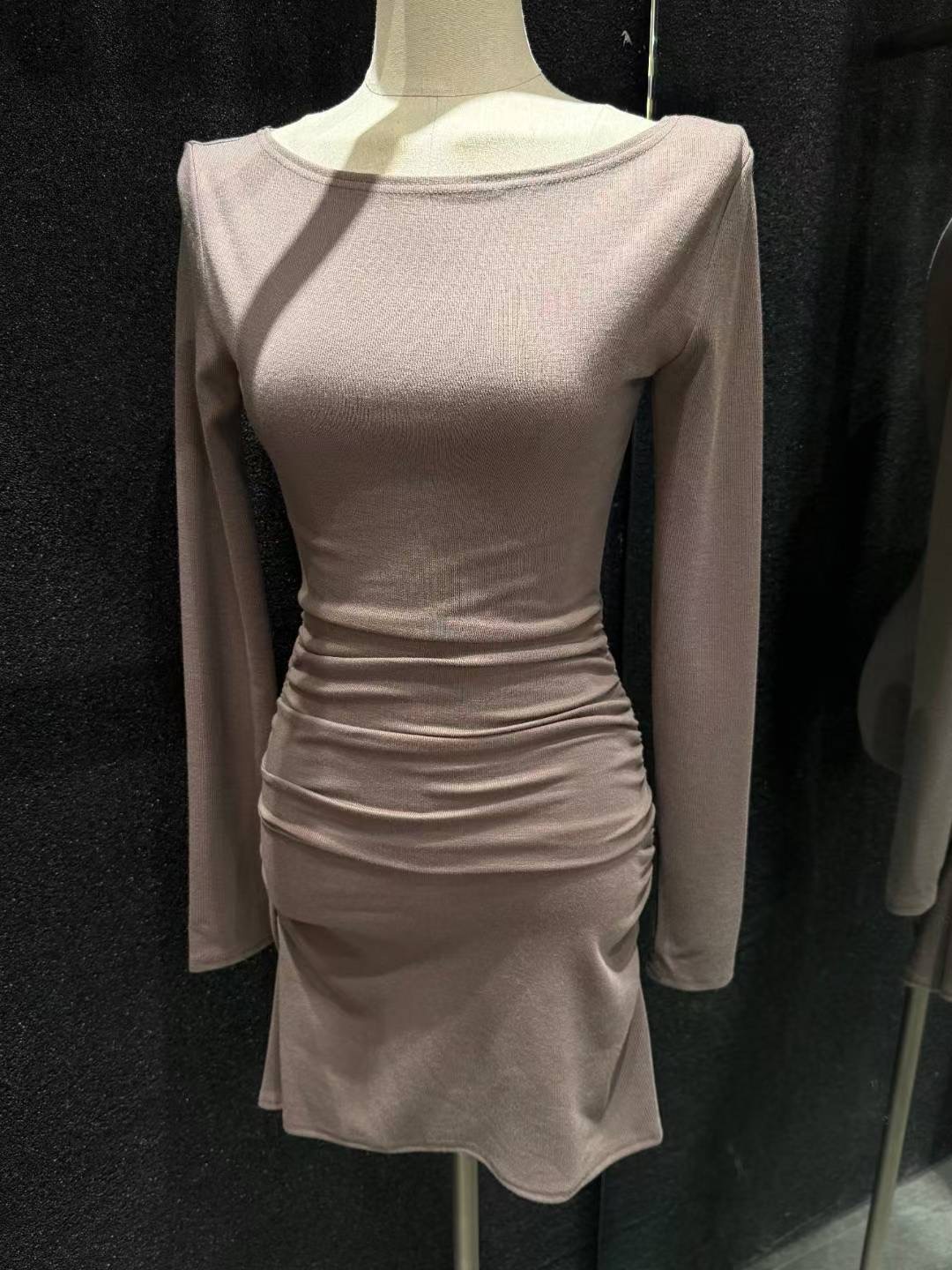 BLUESTAR韓國直郵㊣女士新品職業休閑熱賣人氣推薦25秋冬連衣裙BLUESTER連衣裙圖色1