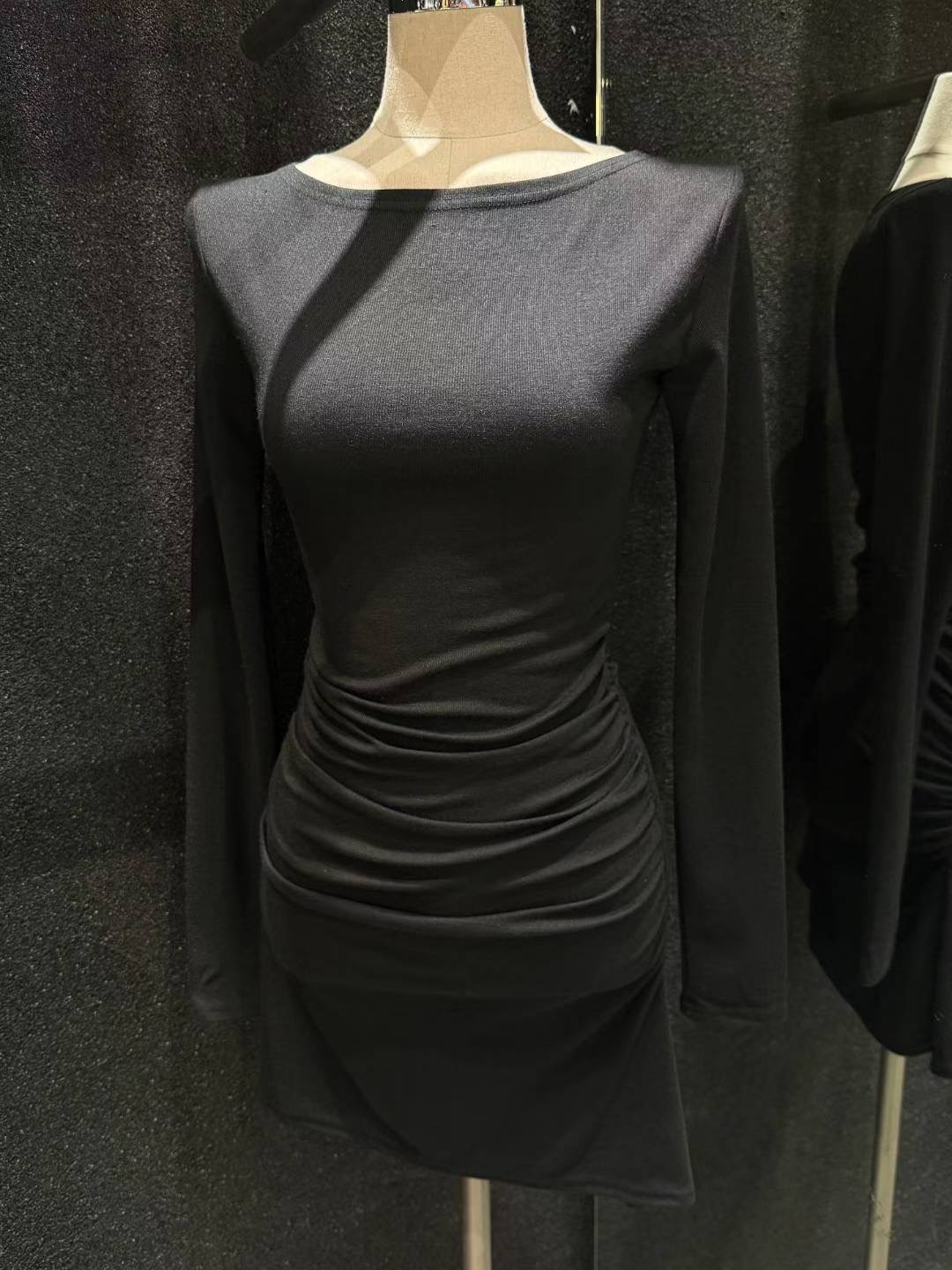 BLUESTAR韓國直郵㊣女士新品職業休閑熱賣人氣推薦25秋冬連衣裙BLUESTER連衣裙圖色2