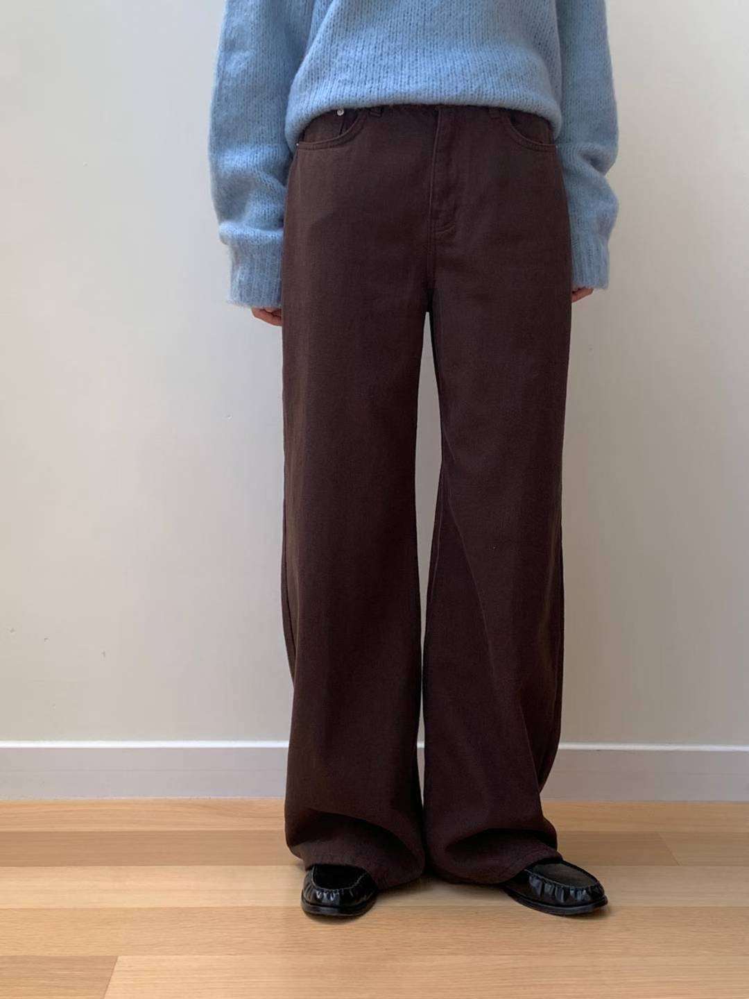 COREBLUE東大門㊣代購女裝新款熱賣真品推薦時尚休閑牛仔褲like core/COREBLUE牛仔褲圖色1