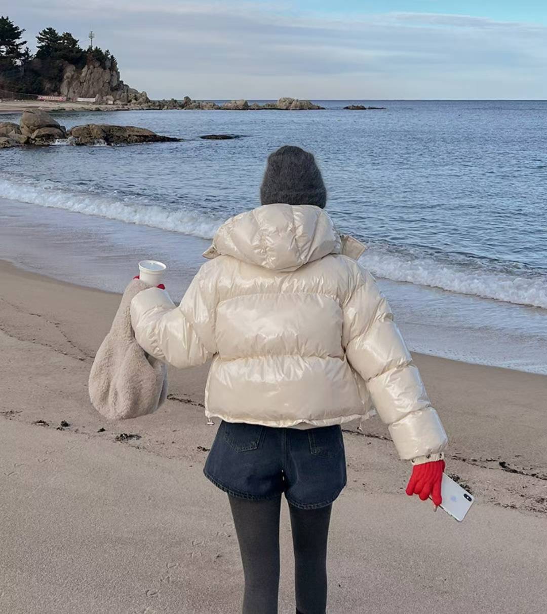 COREBLUE韓國直郵㊣女裝新品休閑25秋冬職業時尚推薦人氣短褲like core/COREBLUE短褲