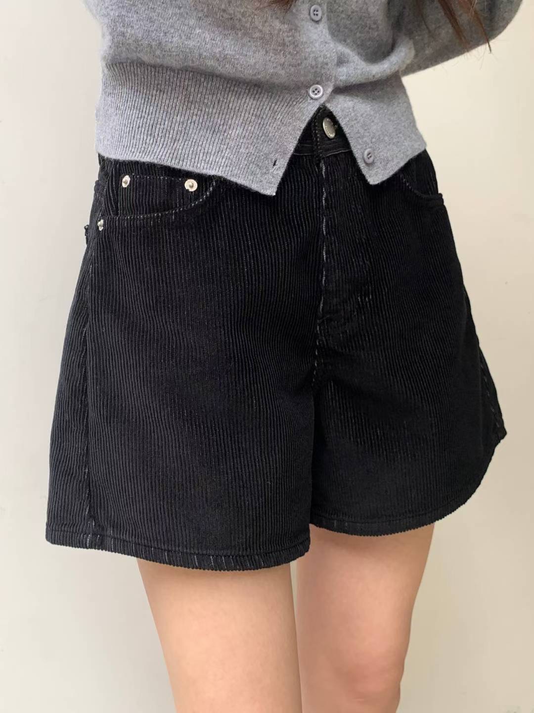 COREBLUE韓國代購㊣女士新款休閑真品時尚推薦25秋冬職業短褲like core/COREBLUE短褲