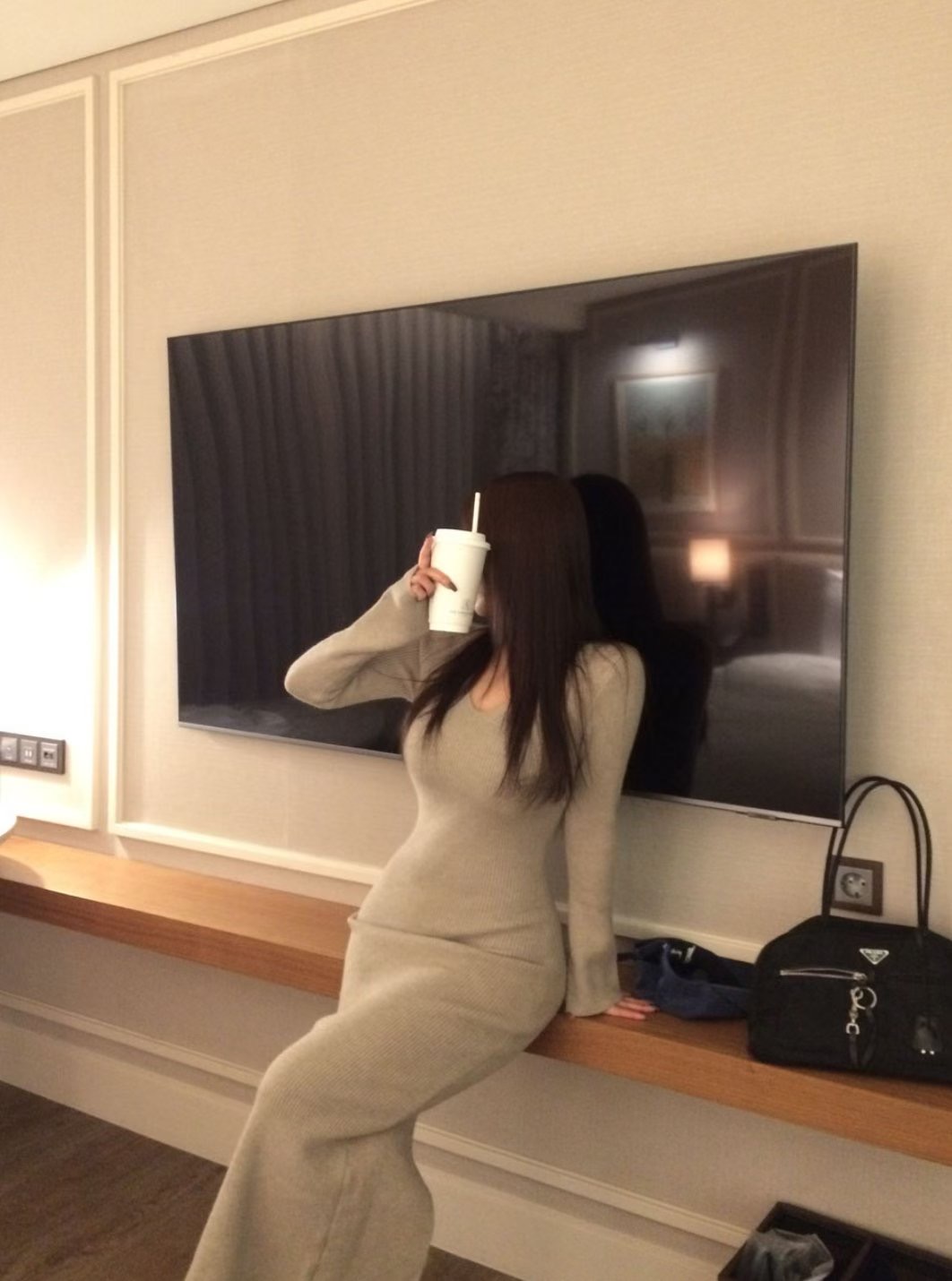 BLUESTAR韓國直郵㊣女士新款休閑真品熱賣時尚人氣職業連衣裙BLUESTER連衣裙