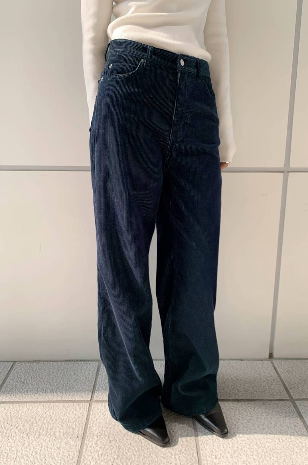 COREBLUE東大門㊣代購女裝新品真品推薦人氣牛仔褲不含腰帶like core/COREBLUE牛仔褲圖色3