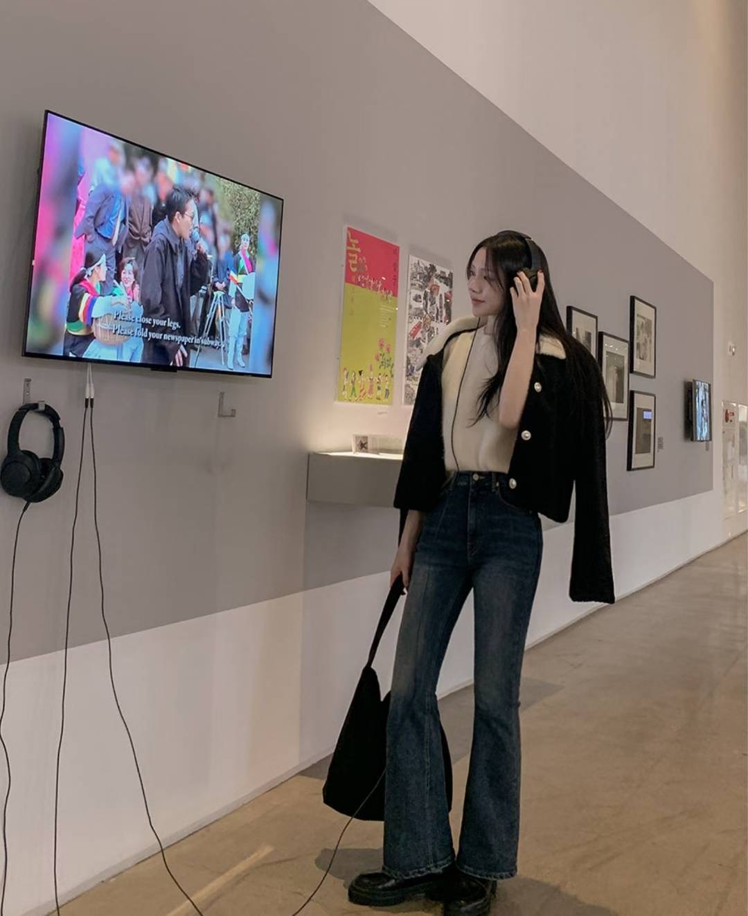 COREBLUE東大門㊣代購女士新款真品人氣推薦25秋冬休閑牛仔褲like core/COREBLUE牛仔褲