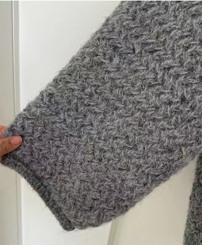 GANESHA韓國代購㊣女士新品人氣熱賣25秋冬真品針織衫不含腰帶GANESHA針織衫