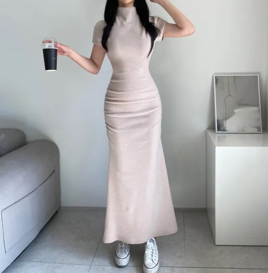 BLUESTAR韓國代購㊣女士新品熱賣人氣25秋冬職業真品連衣裙BLUESTER連衣裙