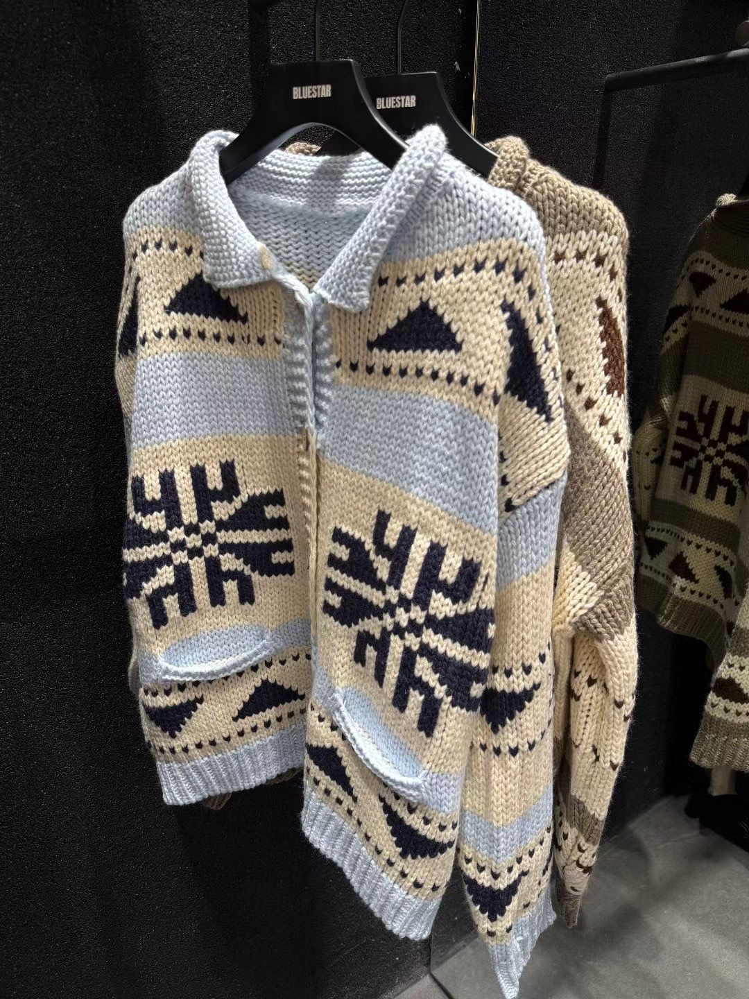 BLUESTAR東大門㊣直郵女裝新品職業25秋冬休閑真品人氣毛衣BLUESTER毛衣