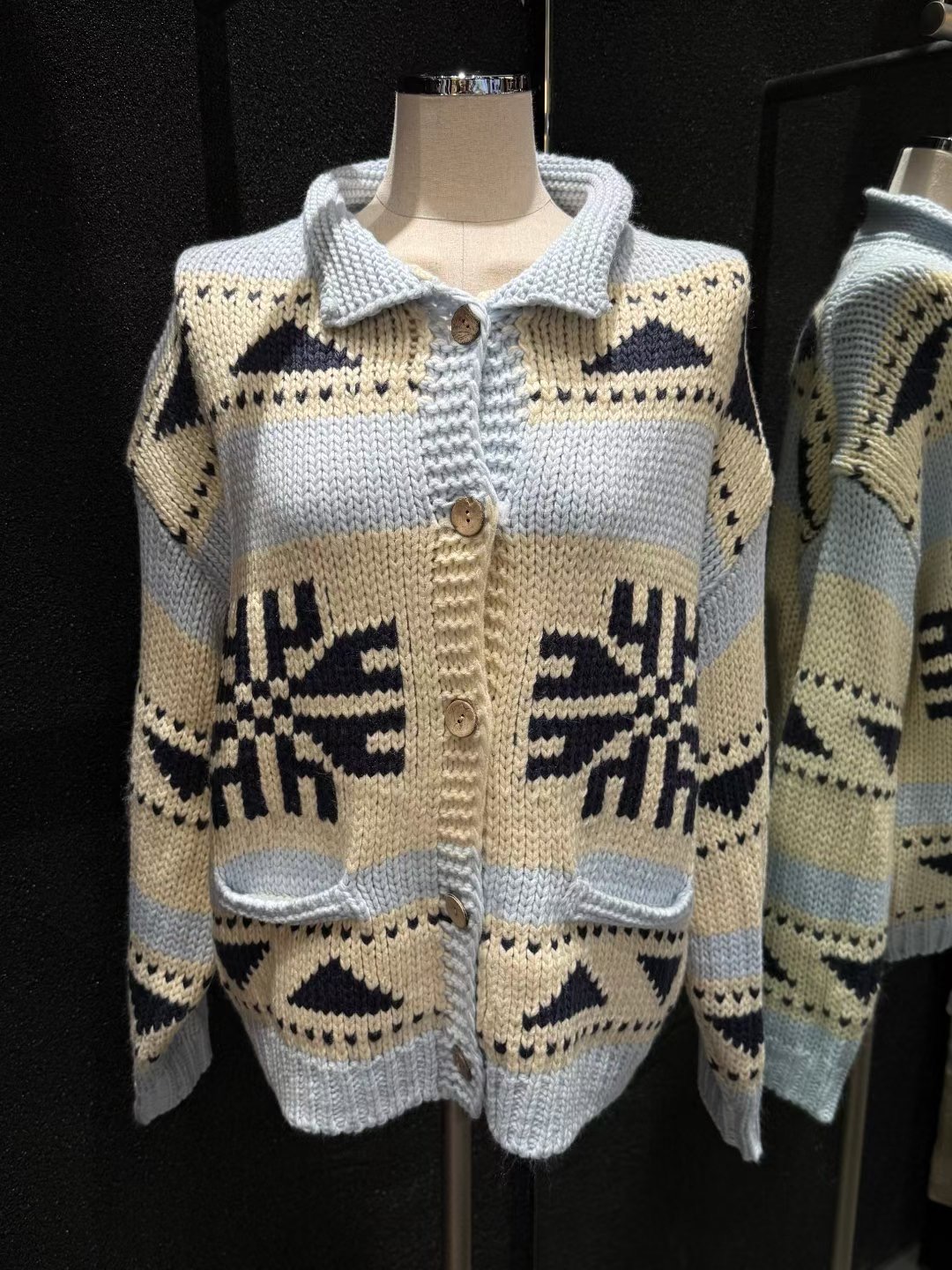 BLUESTAR東大門㊣直郵女裝新品職業25秋冬休閑真品人氣毛衣BLUESTER毛衣圖色1