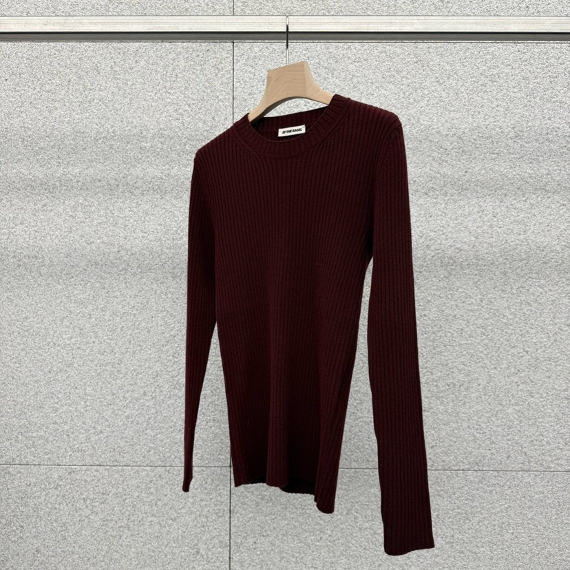 AT THE BAGEL韓國直郵㊣女士新品休閑真品25秋冬人氣針織衫AT THE BAGEL針織衫圖色3