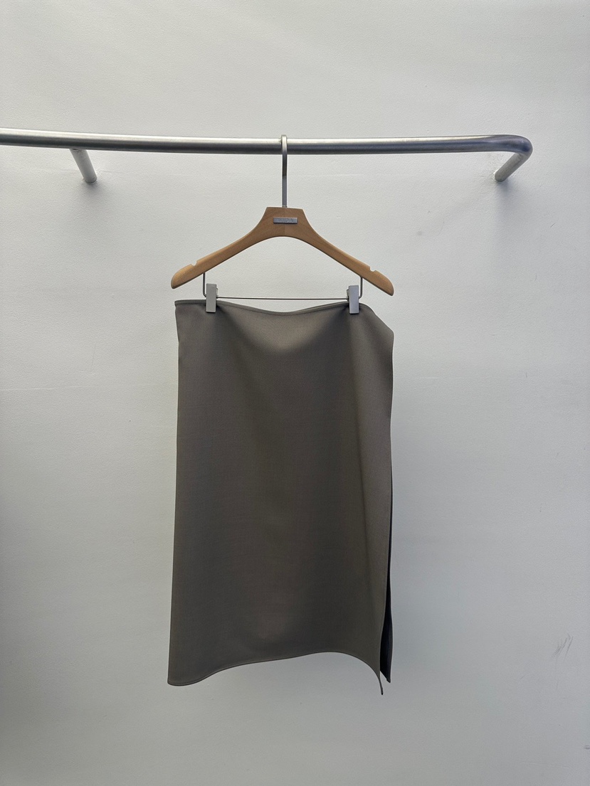 WIDA-P東大門㊣代購女士新款推薦25秋冬人氣熱賣半身裙中短裙WIDA/RENEJ半身裙/中短裙圖色2灰色