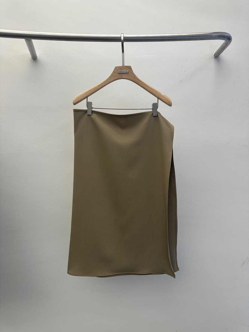 WIDA-P東大門㊣代購女士新款推薦25秋冬人氣熱賣半身裙中短裙WIDA/RENEJ半身裙/中短裙圖色3米色